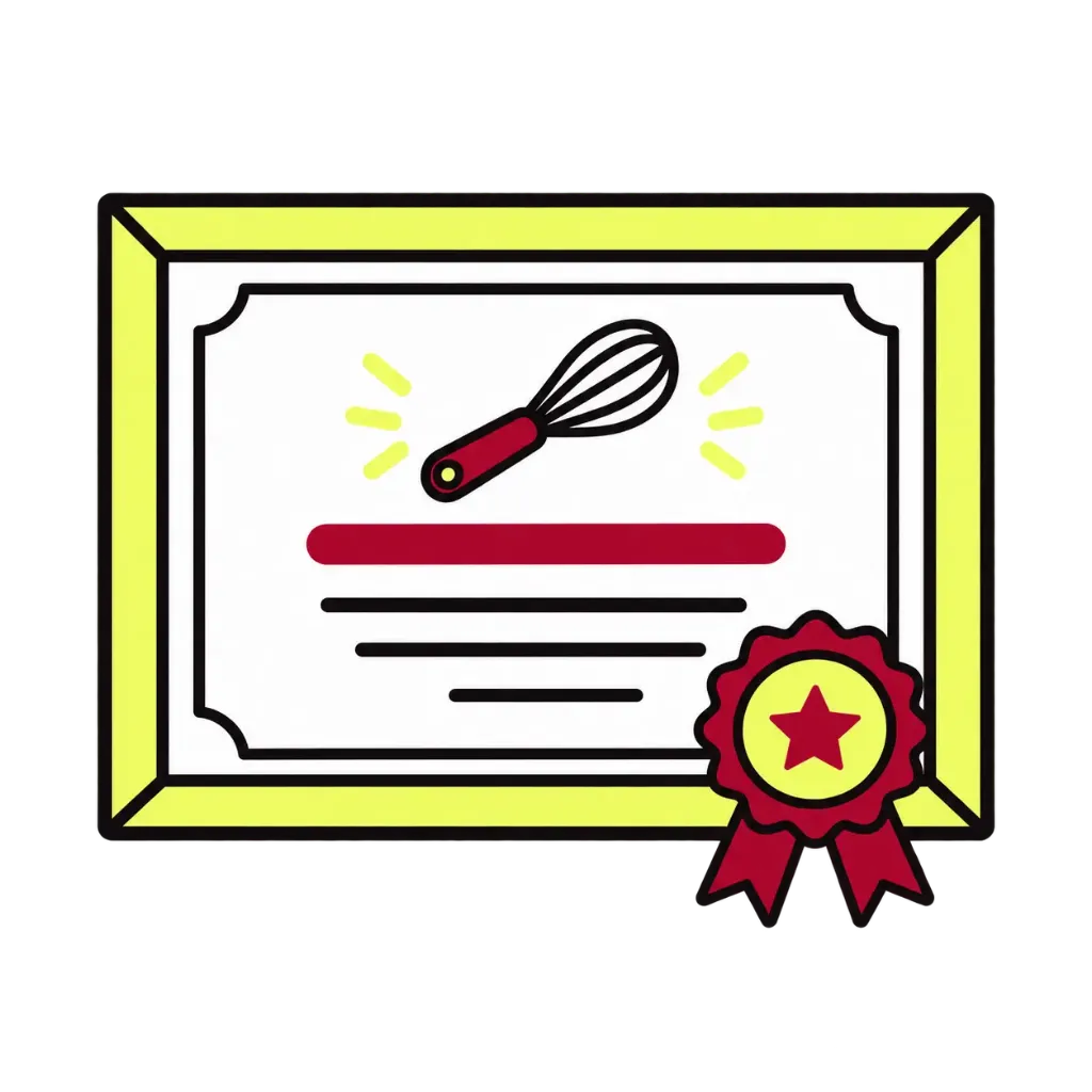 Ilustração do Certificado de Conclusão DuasXDoce