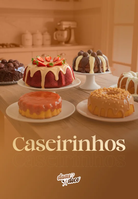Curso de Bolos Caseirinhos — DuasXDoce